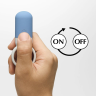 Эрекционное кольцо TENGA SVR ONE BLUE с вибрацией VRO-001